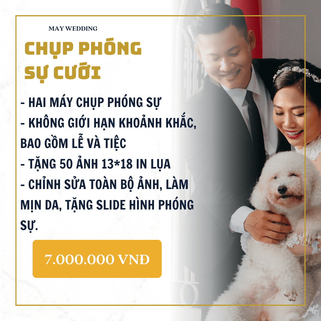 3 1 - May Wedding - Chụp Ảnh Cưới, Quay Phim Cưới Bảng Giá Chụp Cưới Nha Trang
